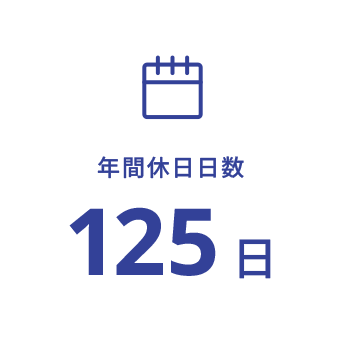 年間休日日数 111日